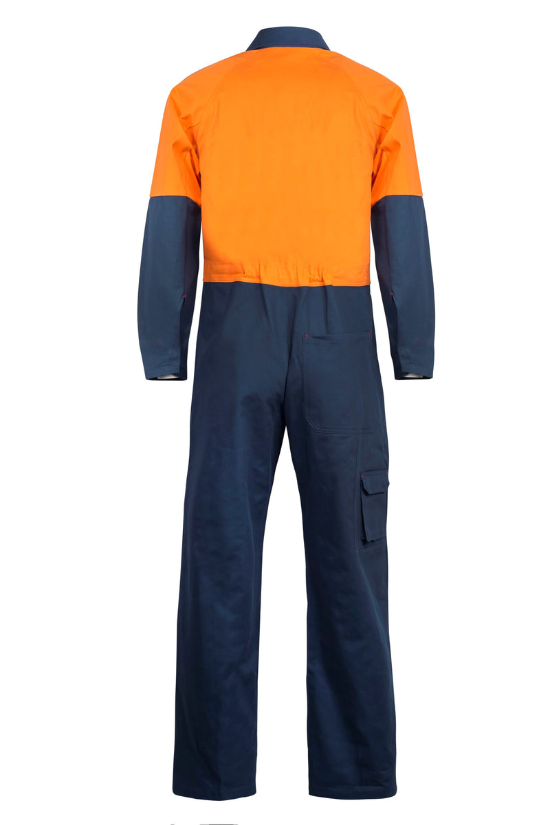 HI VIS TWO TONE COVERALLS