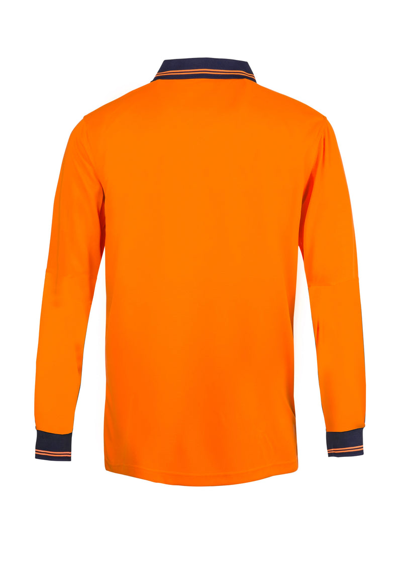 HI VIS LIGHTWEIGHT POLO- LS