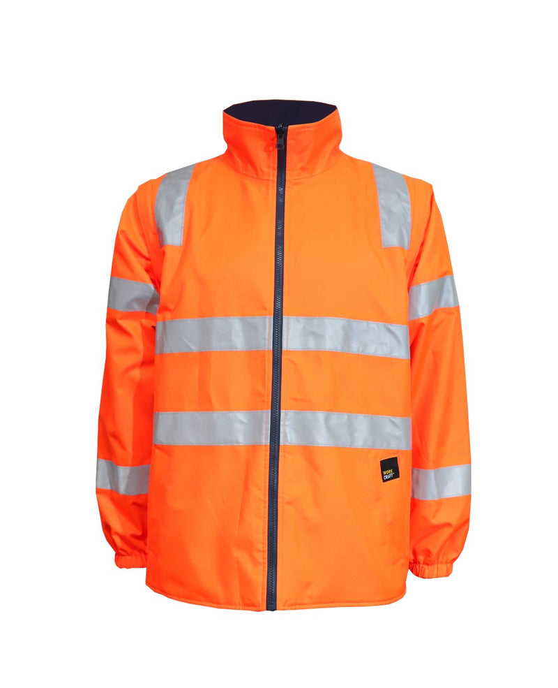 HI VIS 6 IN 1 JACKET WITH TAPE