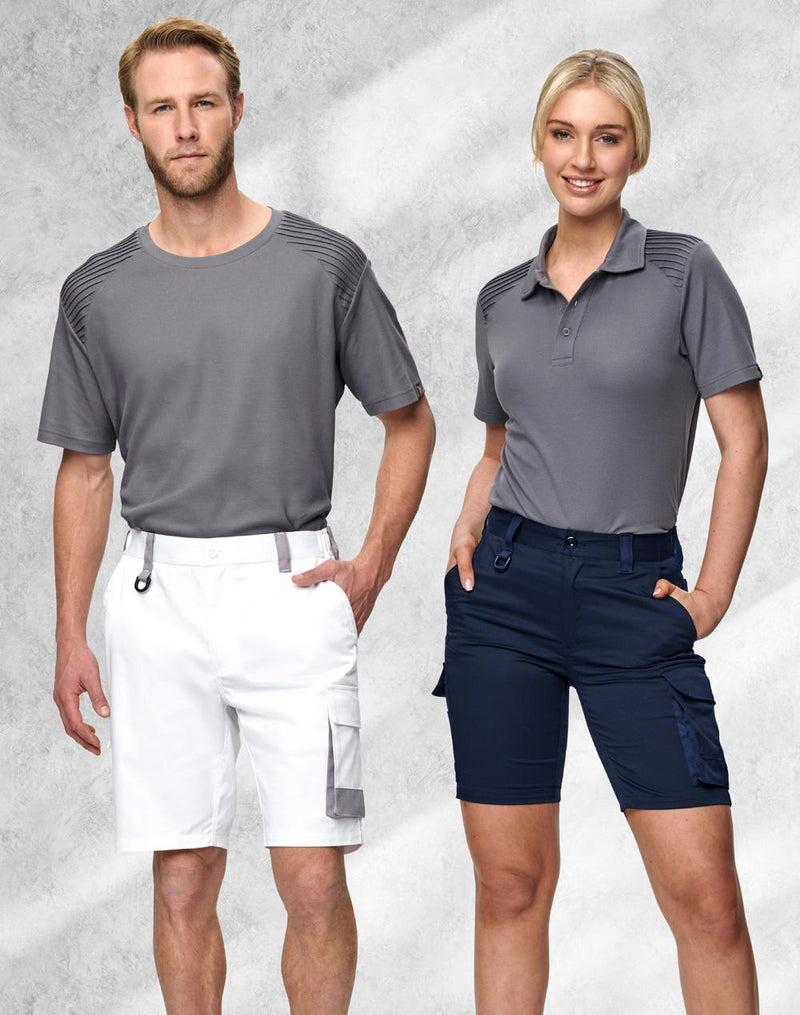 Winning Spirit WP04 Utility Stretch Cargo Work Shorts Unisex