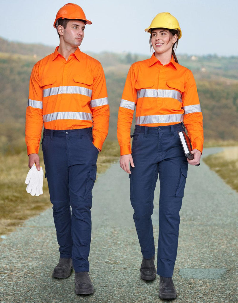 Winning Spirit WP26 Cotton Stretch Rip-Stop Work Pants Unisex