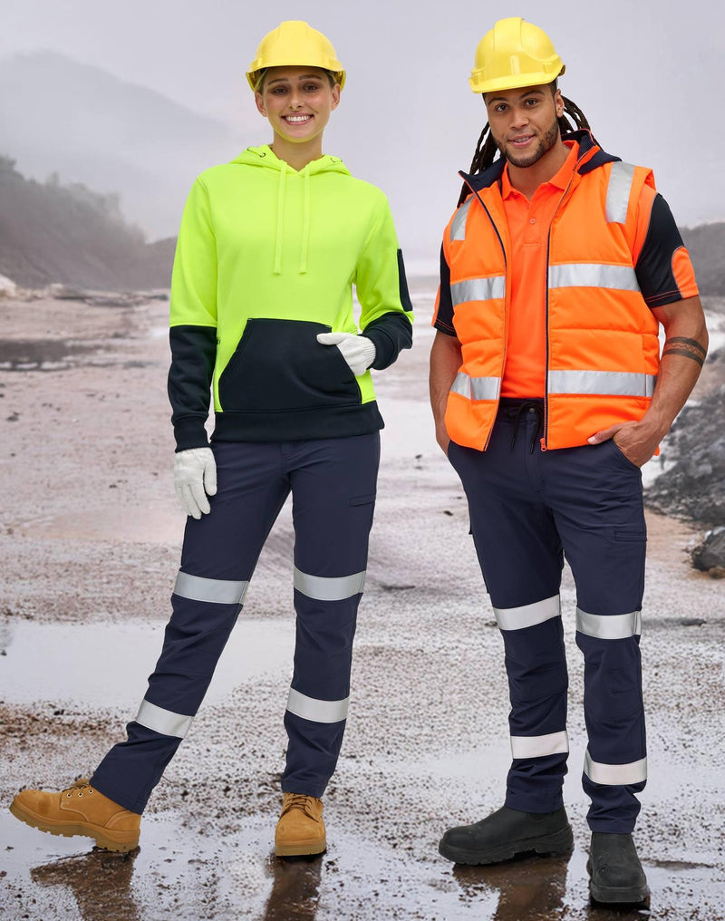 Winning Spirit WP30HV DWR Water Repellent Flexi Work Pants with Tapes Unisex