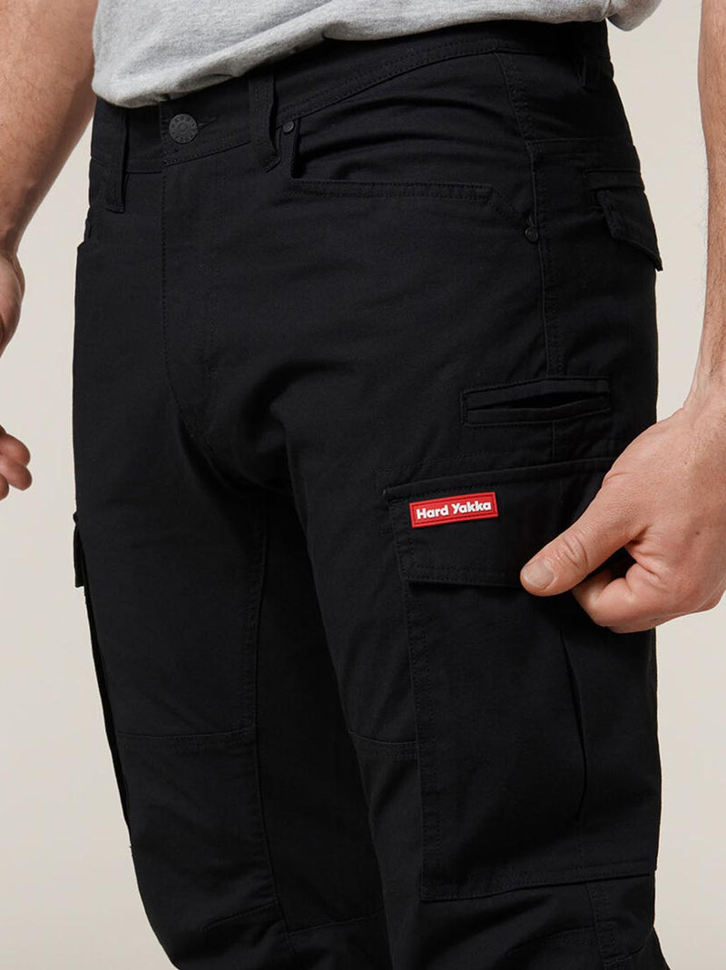 Hard Yakka Y02340 3056 Cuffed Cotton Cargo Work Pants Mens – product photo