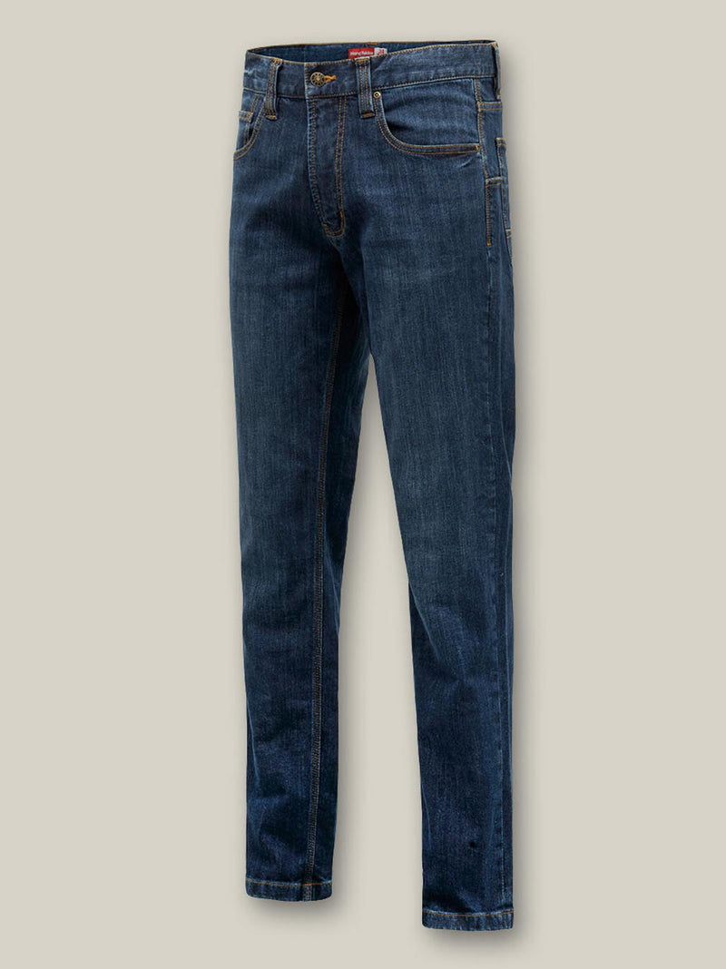 Hard Yakka Y03105 Heritage Slim Fit Denim Work Jeans Mens – product photo