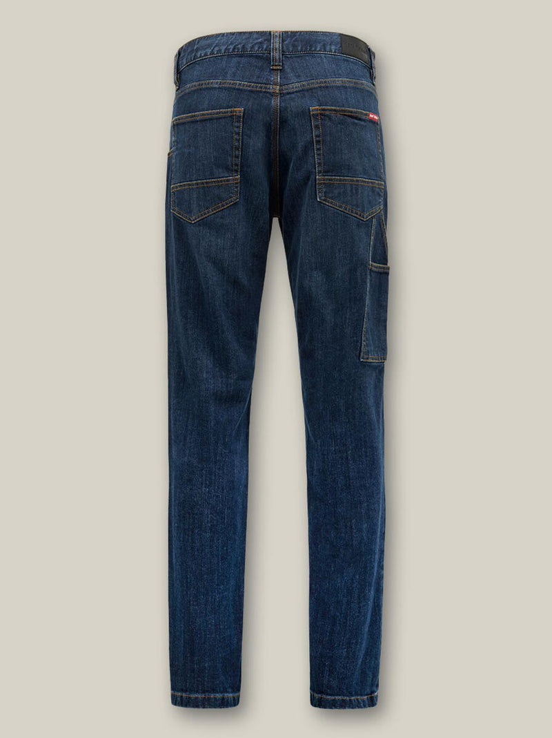 Hard Yakka Y03105 Heritage Slim Fit Denim Work Jeans Mens – product photo