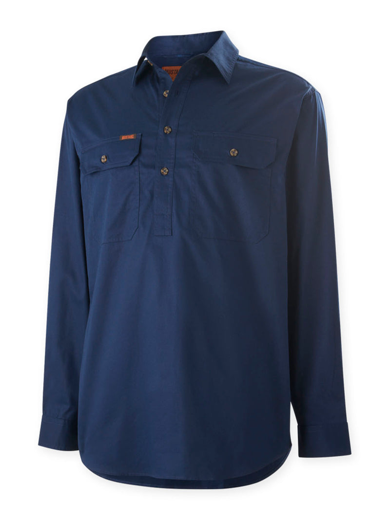 Hard Yakka Y04004 Mustang Closed Front Workshirt Mens – product photo