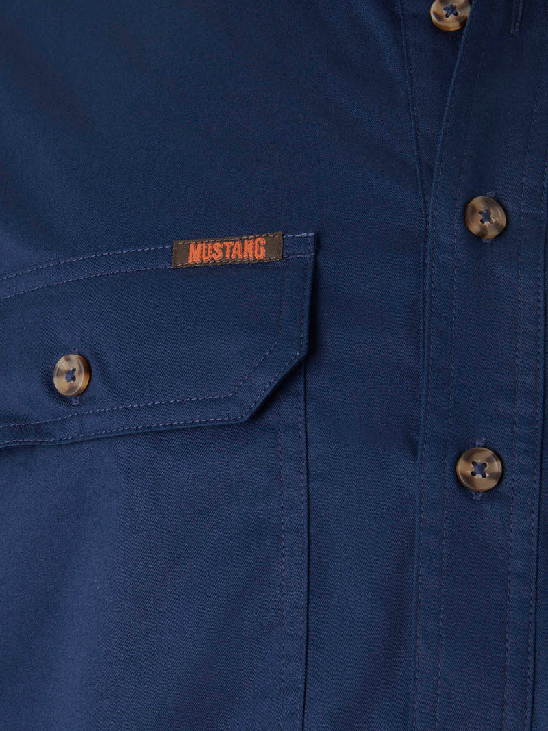 Hard Yakka Y04004 Mustang Closed Front Workshirt Mens – product photo