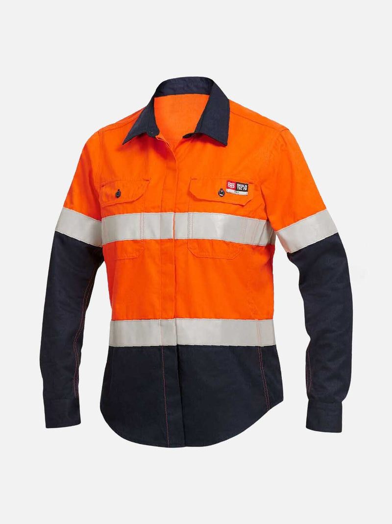 Orange/Navy