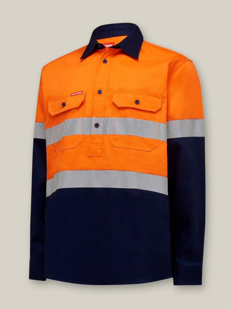 Orange/Navy