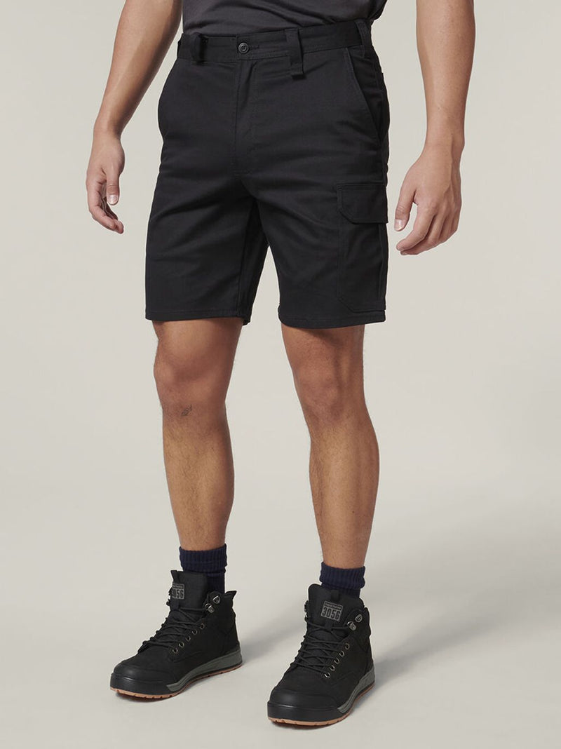Hard Yakka Y05067 Core Relaxed Fit Stretch Cotton Work Cargo Short Mens – product photo