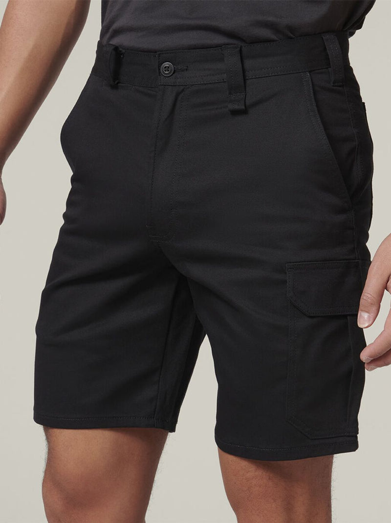 Hard Yakka Y05067 Core Relaxed Fit Stretch Cotton Work Cargo Short Mens – product photo