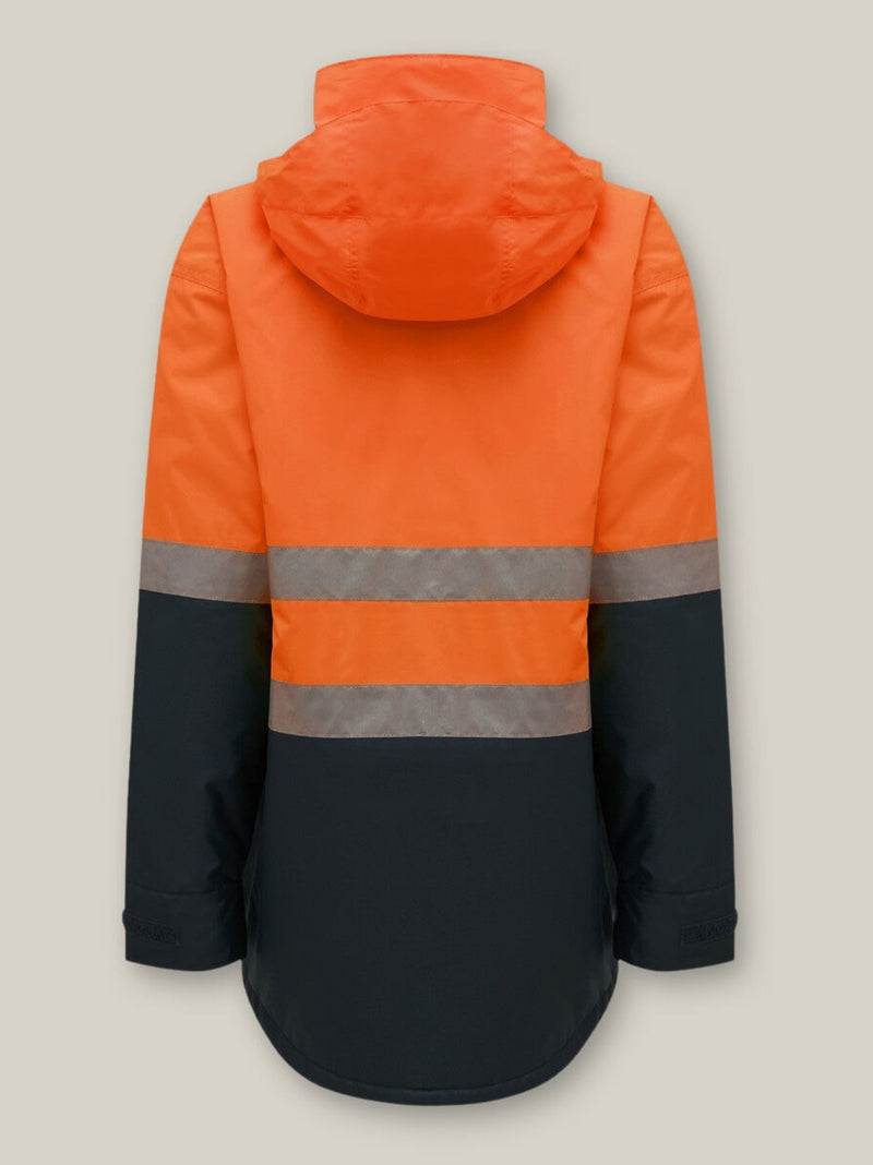 Hard Yakka Y06685 Core Hi-Vis 2 Tone Taped Quilted Waterproof Jacket Mens – product photo