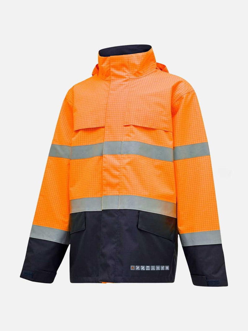 Orange/Navy