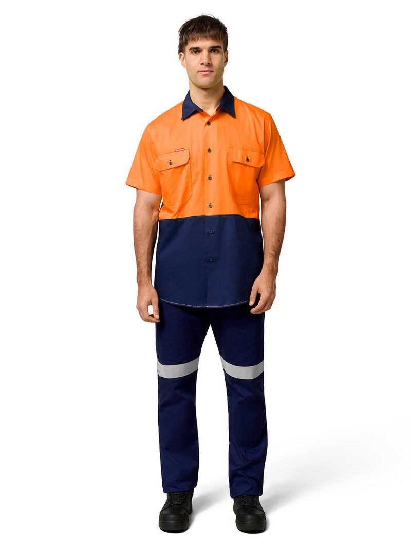 Orange/Navy
