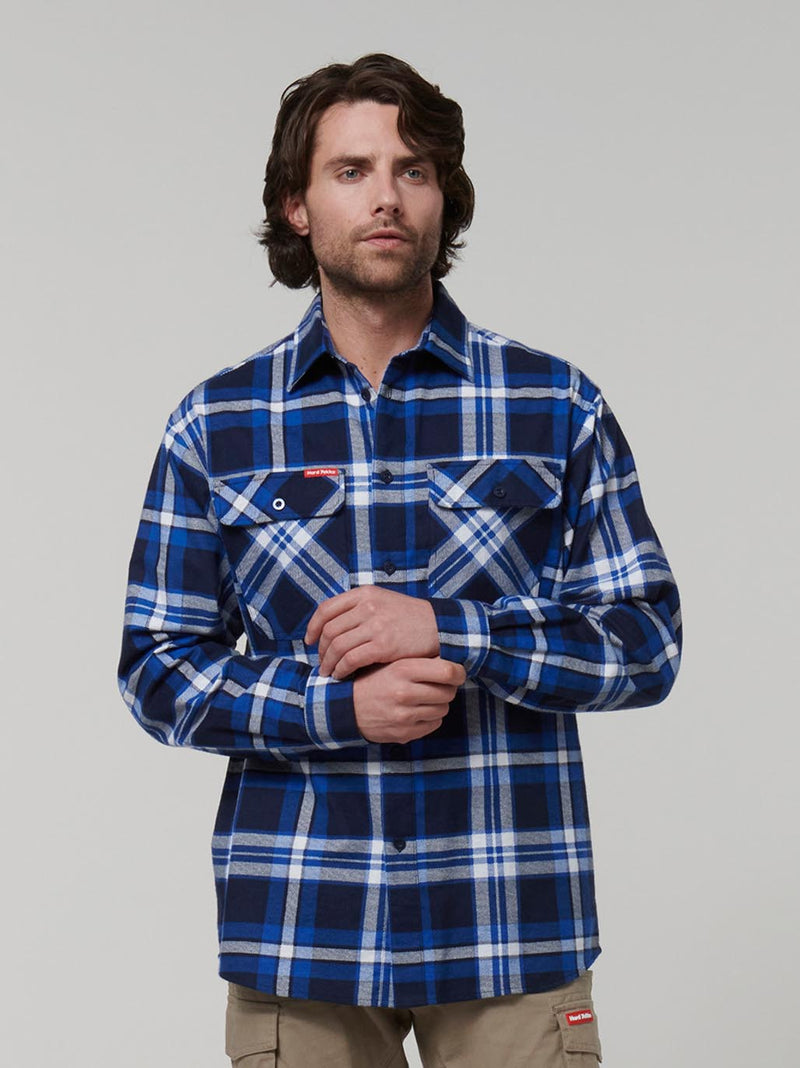 Hard Yakka Y07752 Long Sleeve Check Flannel Mens – product photo