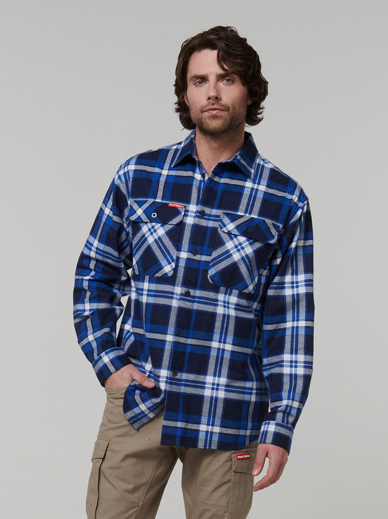 Hard Yakka Y07752 Long Sleeve Check Flannel Mens – product photo