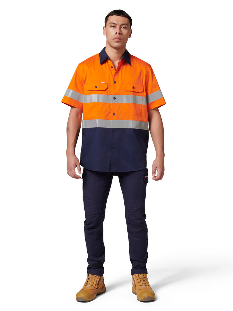 Orange/Navy