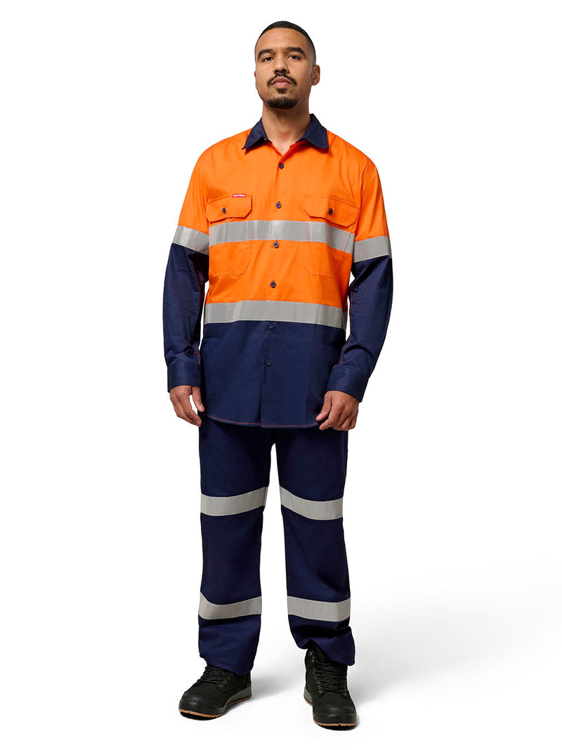 Orange/Navy