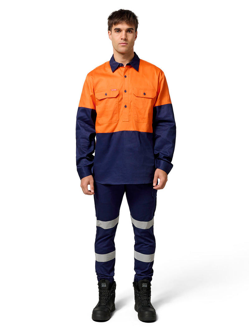 Orange/Navy