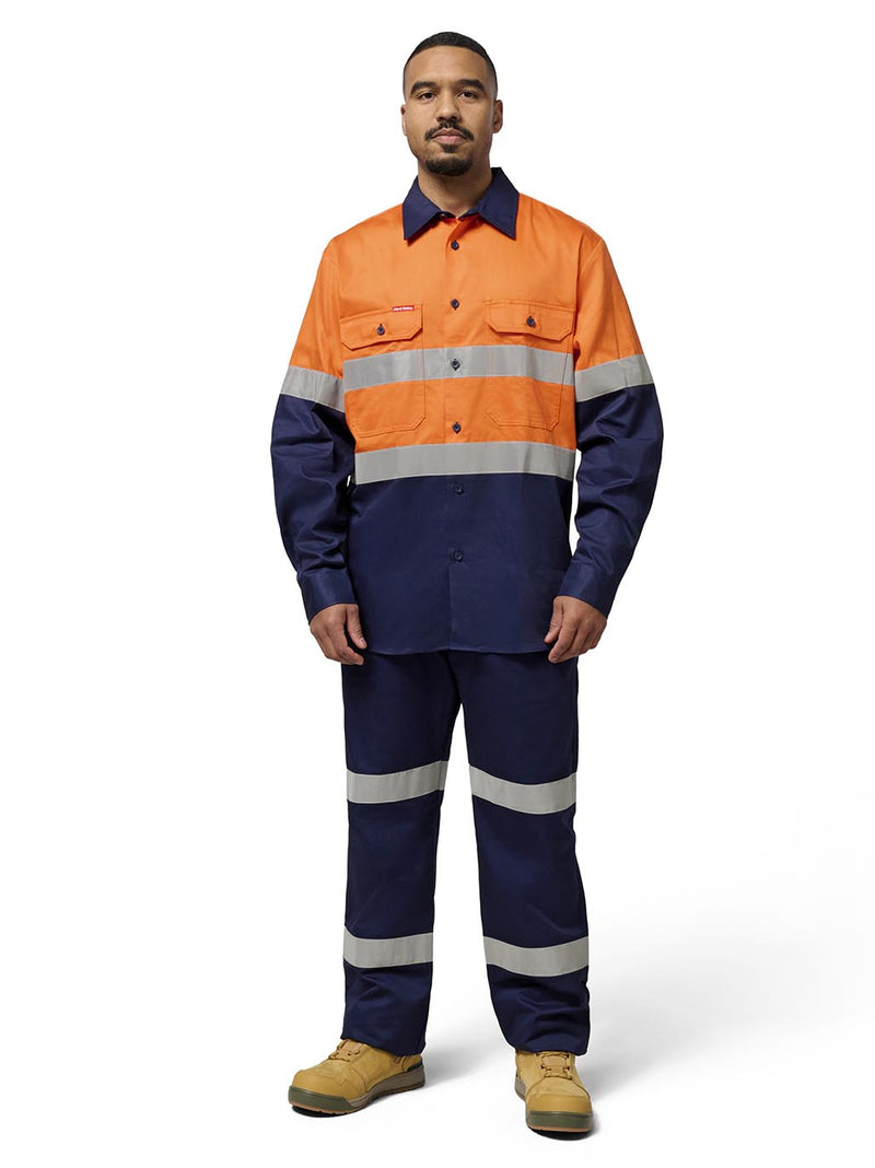 Orange/Navy