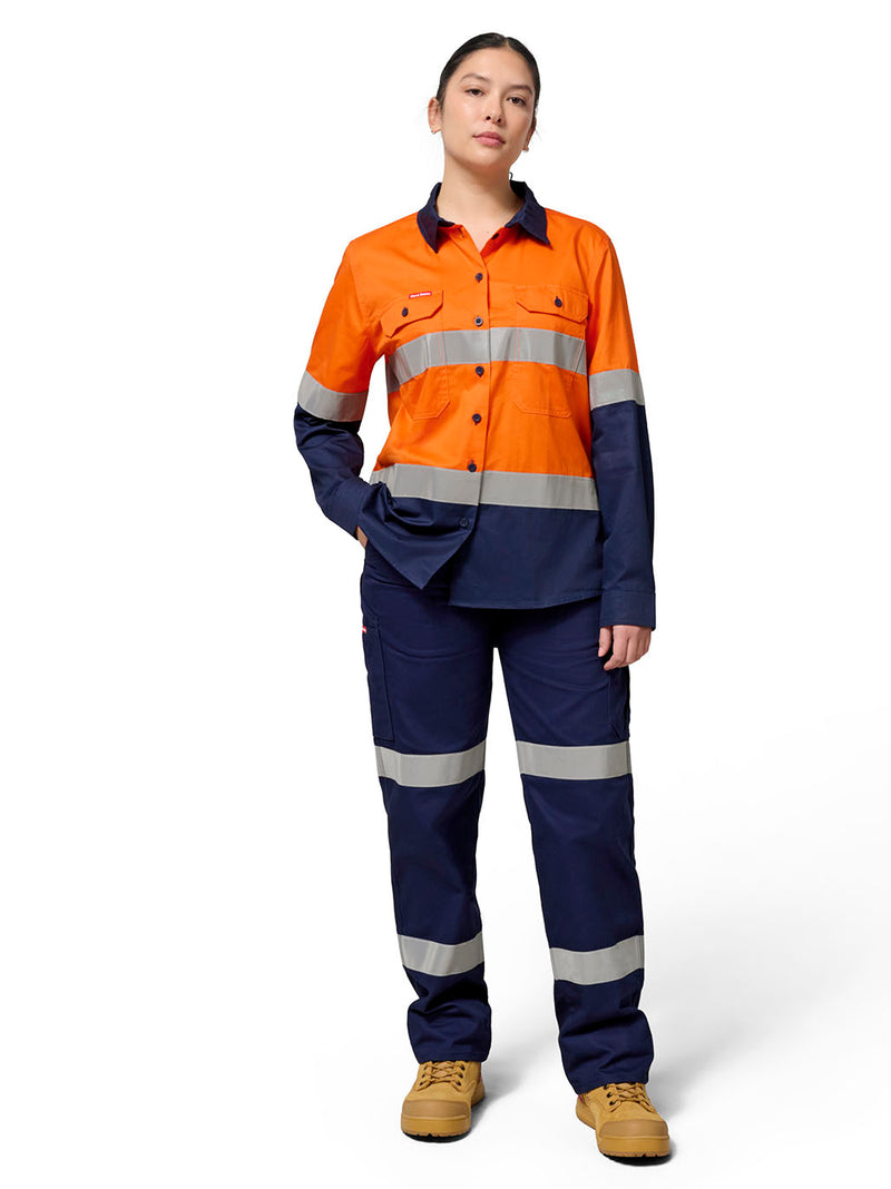 Orange/Navy