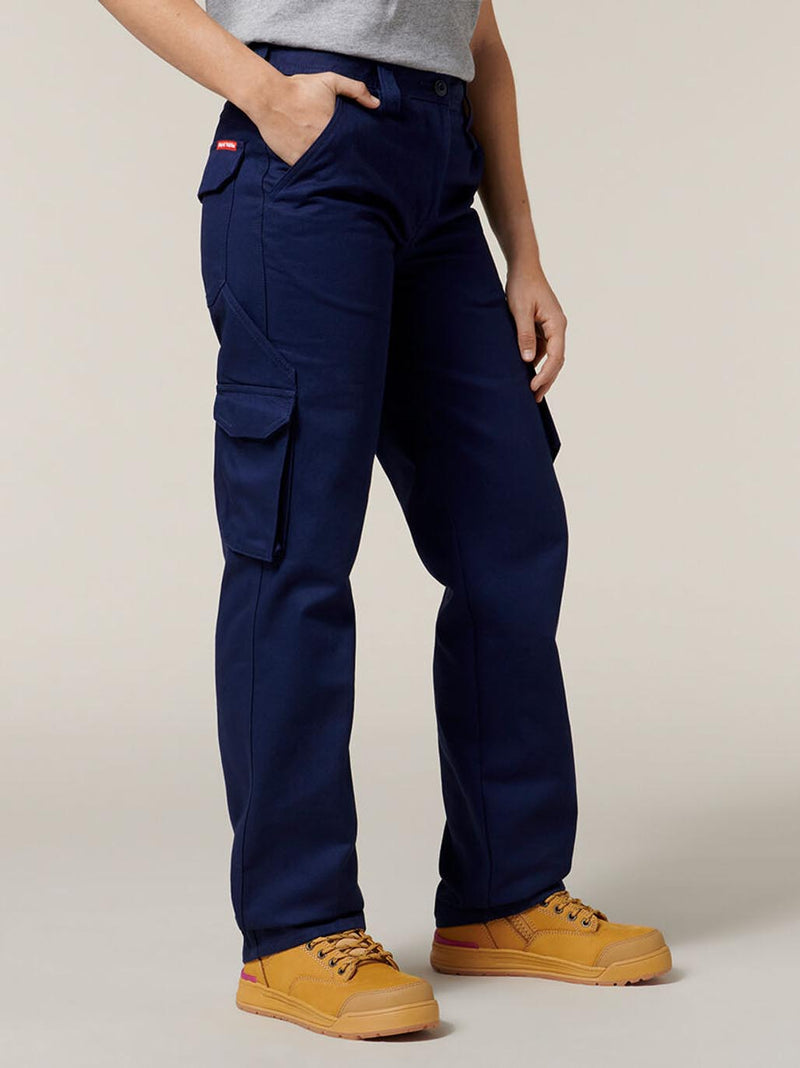 Hard Yakka Y08850 Cotton Drill Cargo Pant Ladies – product photo