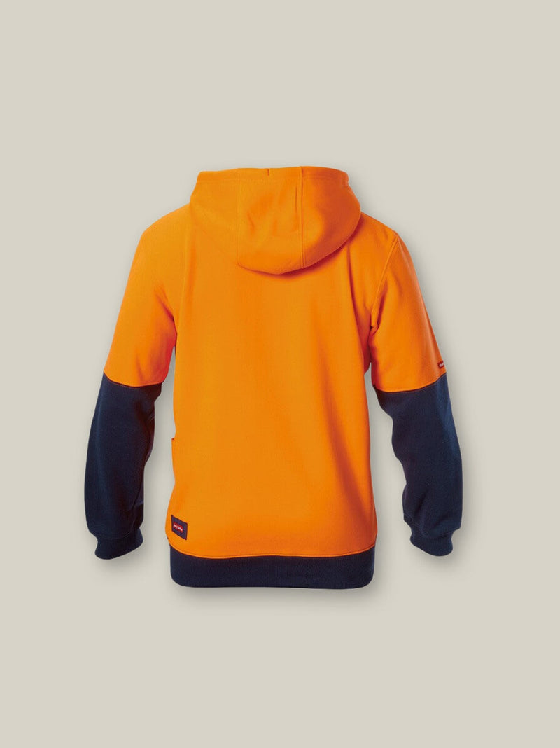 Hard Yakka Y19325 Hi-Vis 2 Tone Fleece Hoodie Mens – product photo