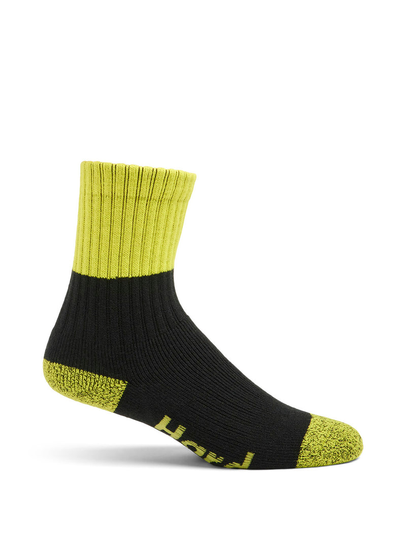 Hard Yakka Y20013 Core Hi Vis Work Crew Sock - 3 Pack Ladies – product photo