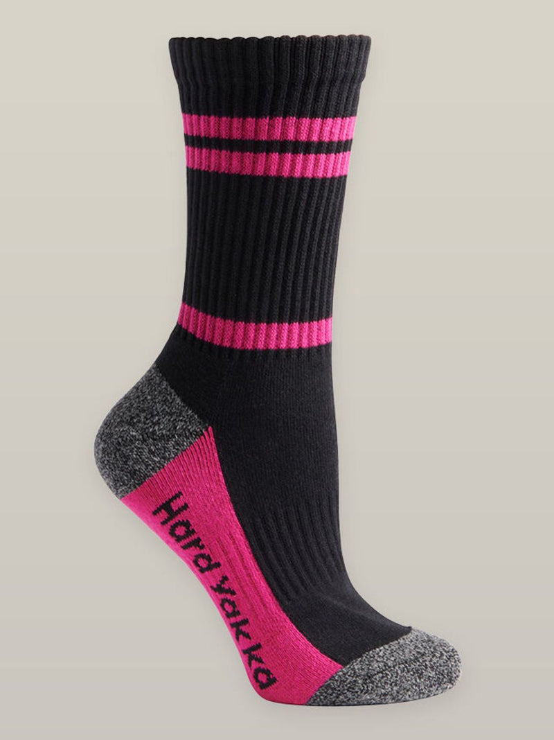 Hard Yakka Y20120 Crew 3 Pack Work Sock Ladies – product photo