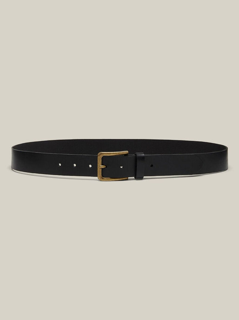 Hard Yakka Y22826 Embossed Leather & Brass Buckle Belt – product photo
