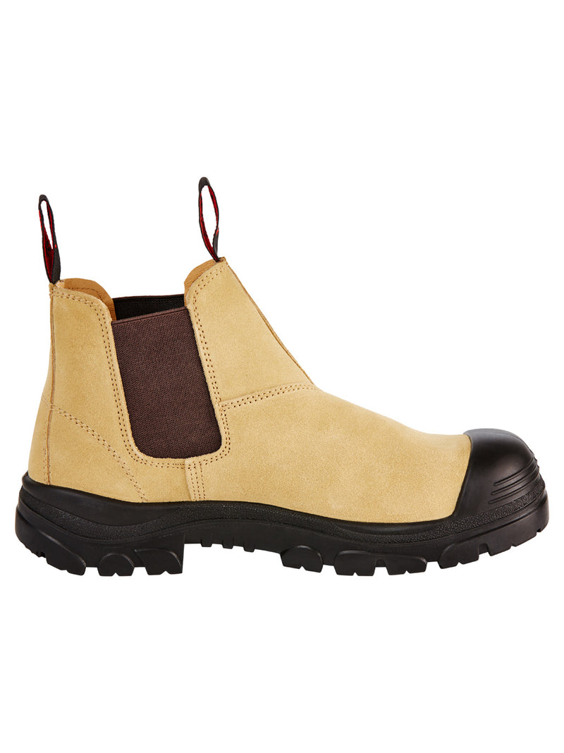 Hard Yakka Y60087 Grit Pull On Steel Toe Safety Boot - Sand – product photo