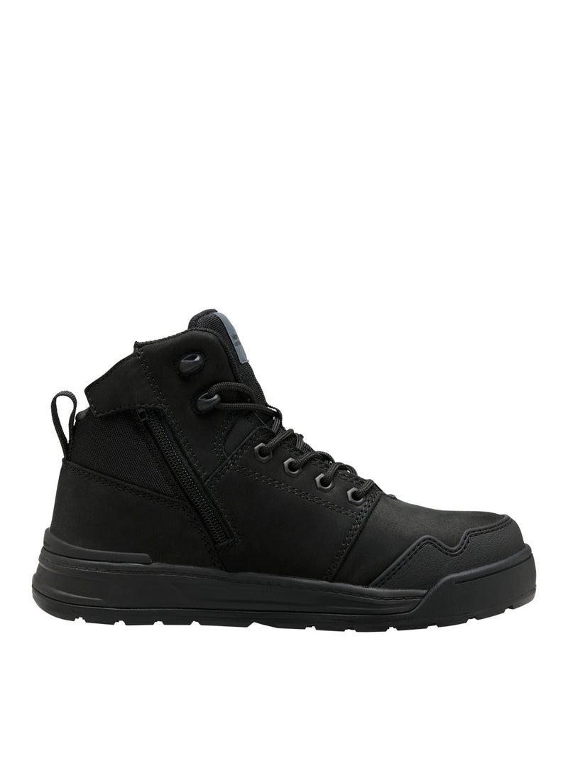 Hard Yakka Y60148 Evolution Lace Up & Side Zip 5" Steel Toe Safety Boot - Black Ladies – product photo