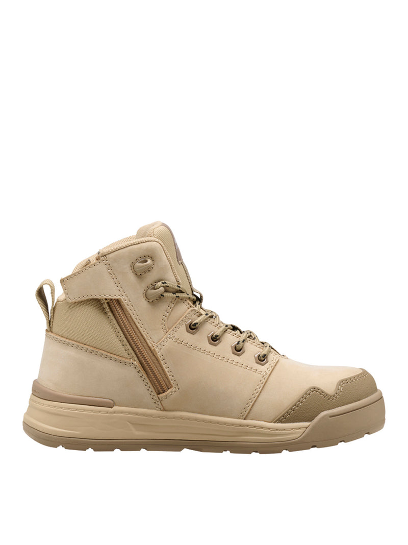 Hard Yakka Y60149 Evolution Lace Up & Side Zip 5" Steel Toe Safety Boot - Sand Ladies – product photo