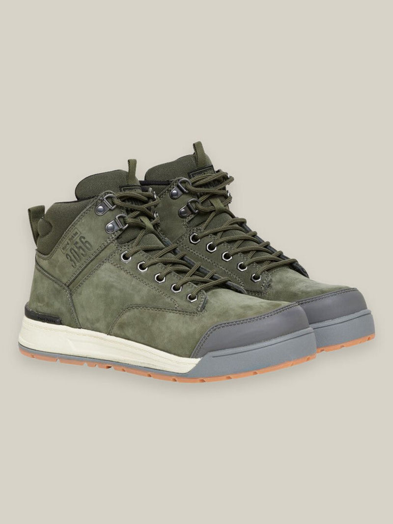 Hard Yakka Y60203 3056 Lace Up & Side Zip Steel Toe Safety Boot - Olive – product photo