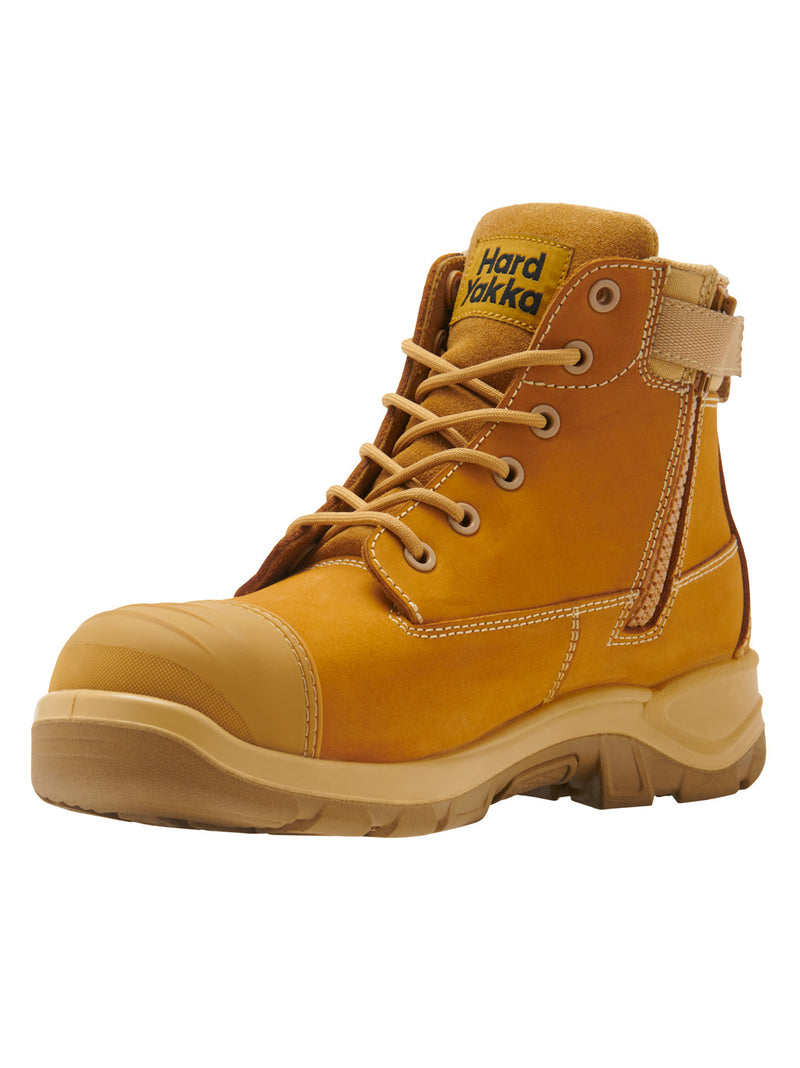 Hard Yakka Y60359 TOUGHMAXX 6Z Steel Toe Safety Boot - Wheat – product photo