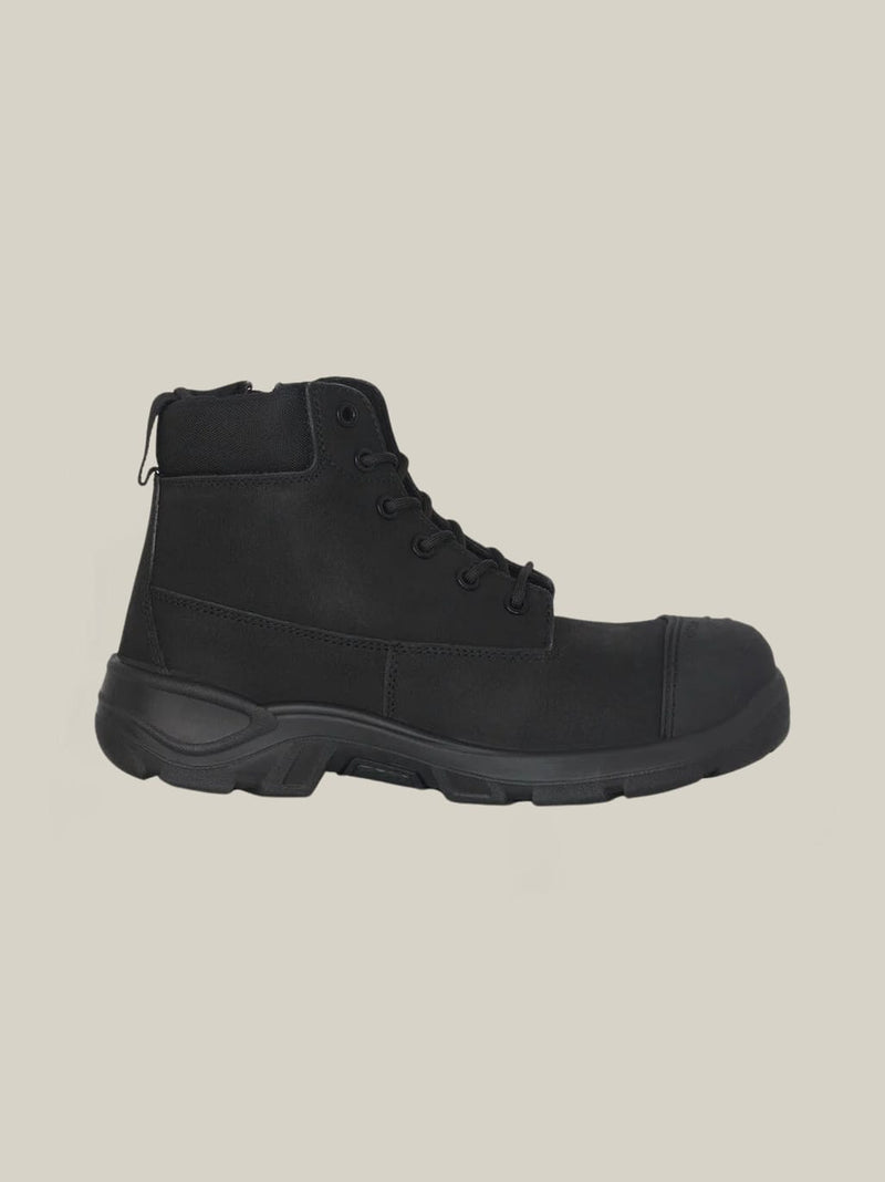 Hard Yakka Y60360 TOUGHMAXX 6Z Steel Toe Safety Boot - Black – product photo
