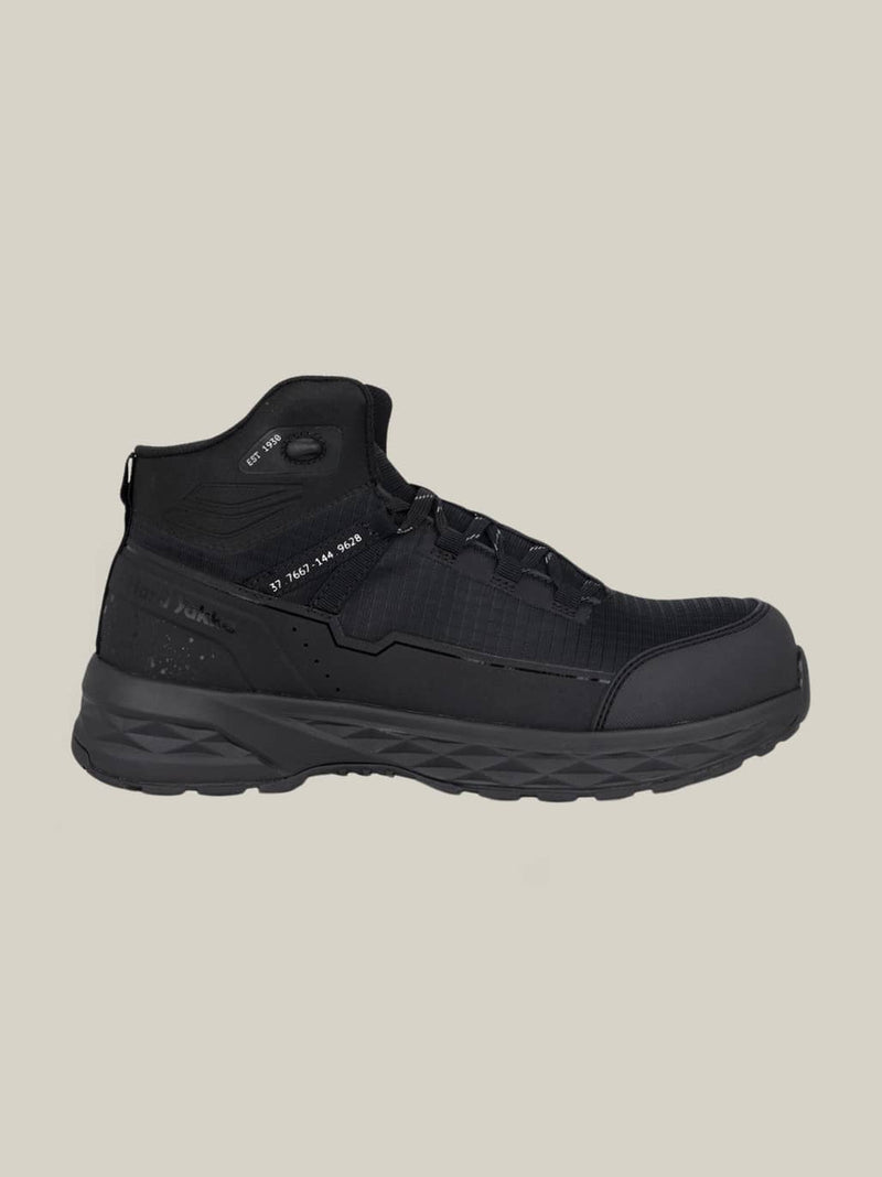 Hard Yakka Y60363 X Range Mid Composite Toe Safety Boot - Black – product photo
