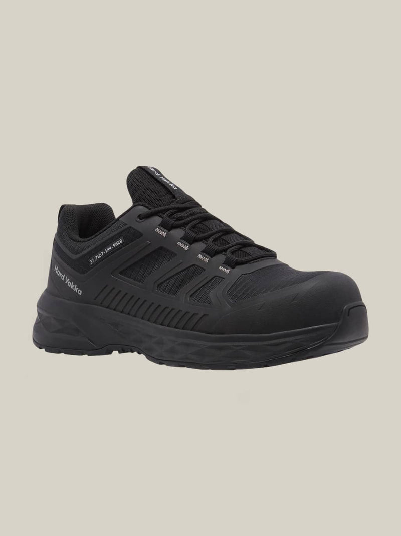 Hard Yakka Y60364 X Range Low Composite Toe Safety Shoe - Black – product photo
