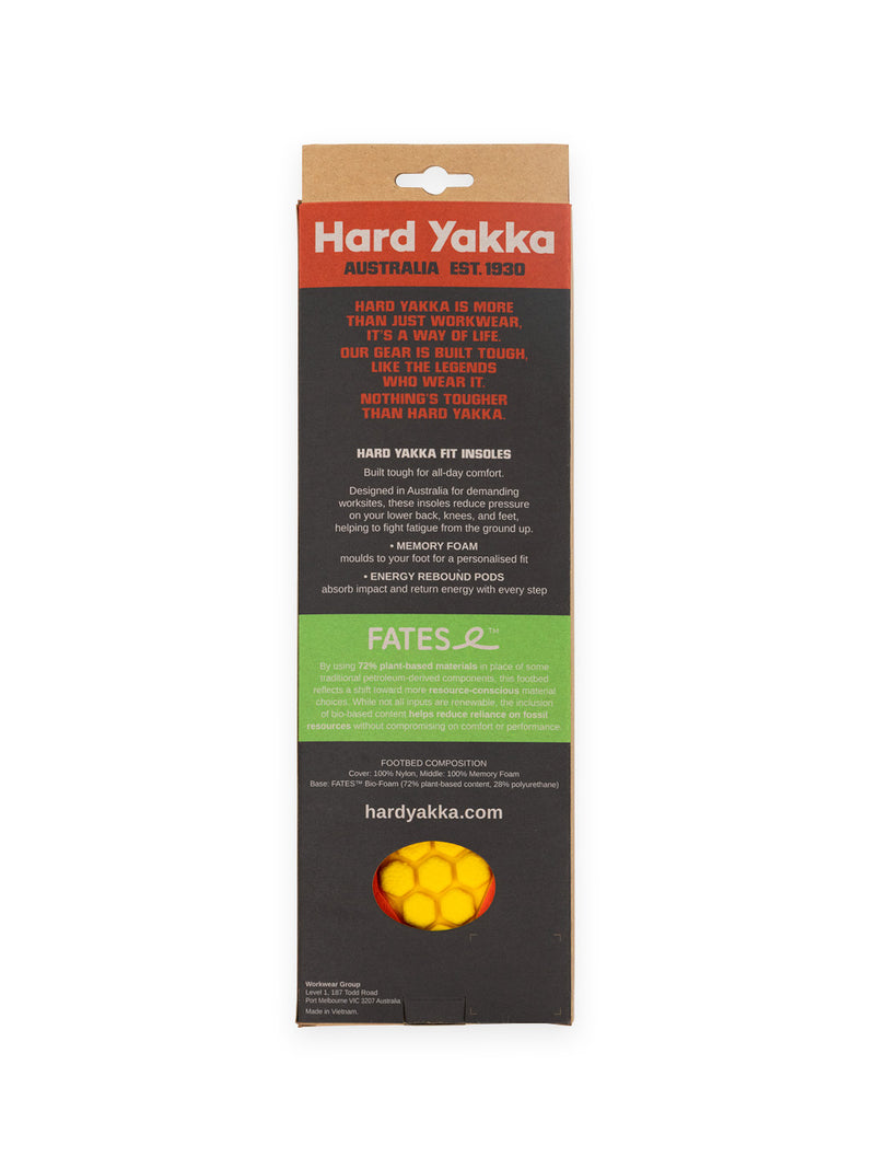 Hard Yakka Y61076 Memory Foam Footbed Fates – product photo