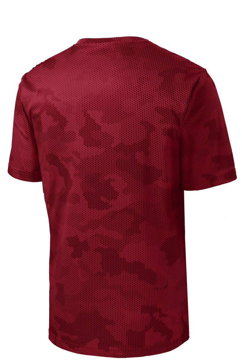 Sport-Tek YST370 CamoHex Tee Kids – product photo