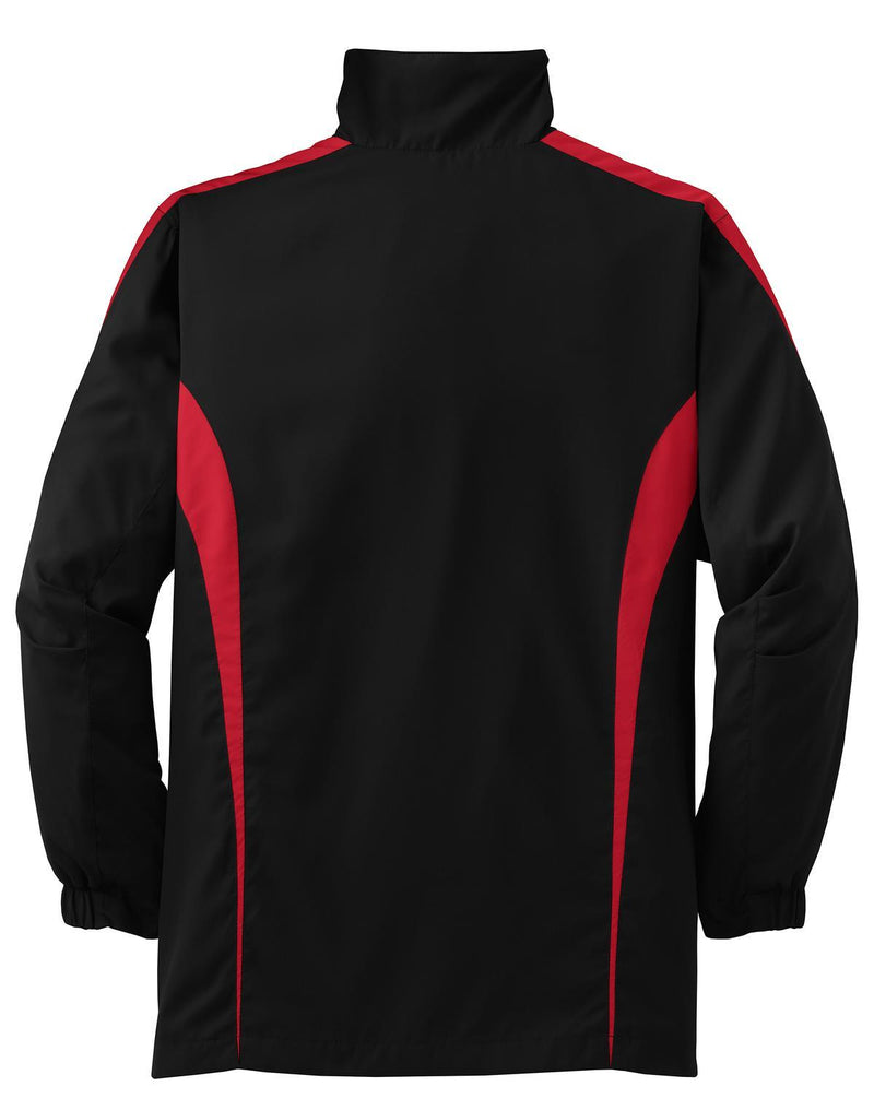 Sport-Tek YST60 Colorblock Raglan Jacket Kids – product photo