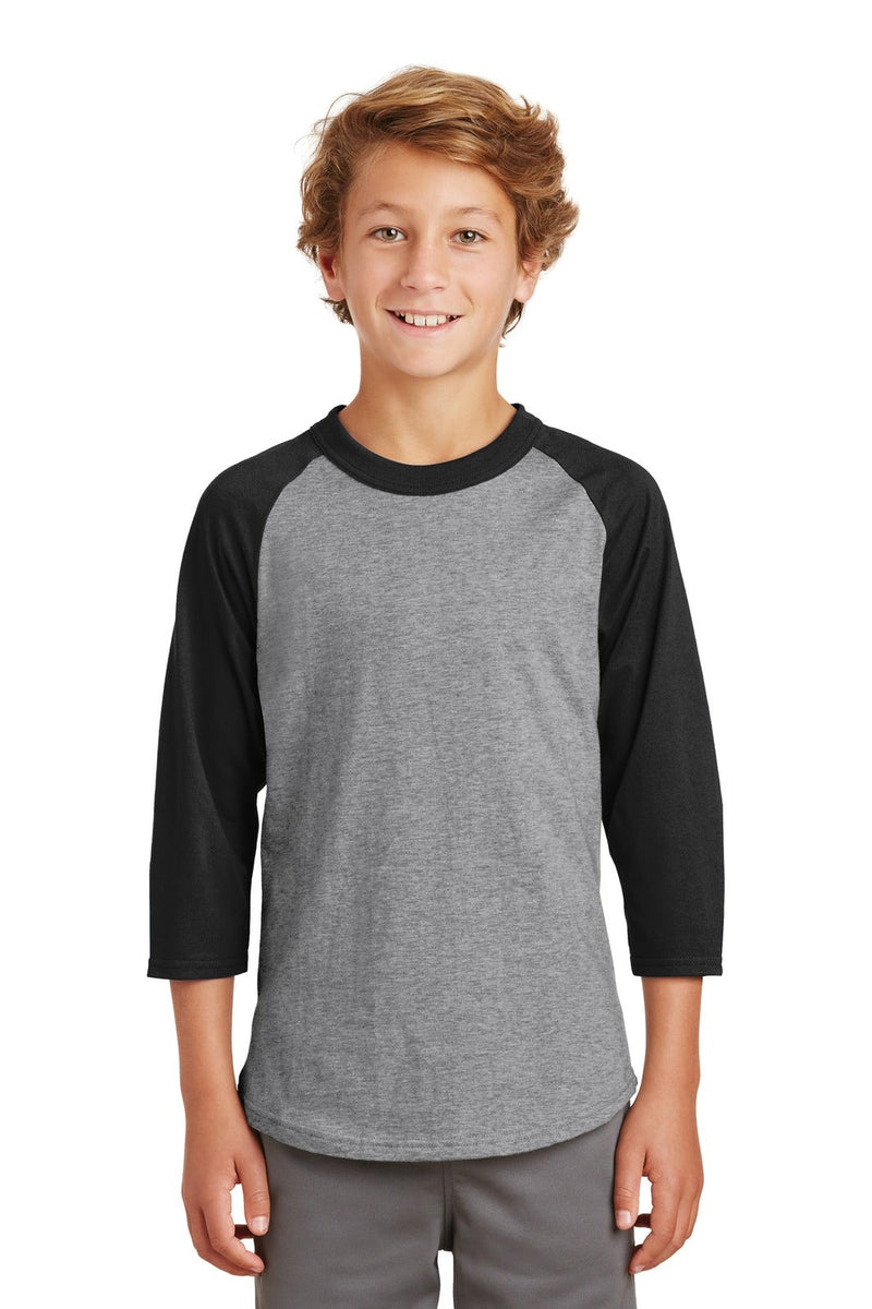 Sport-Tek YT200 Colorblock Raglan Jersey Kids