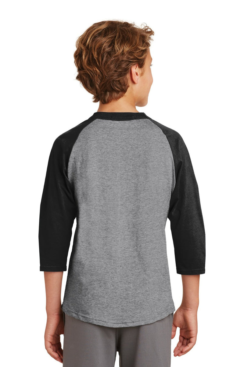 Sport-Tek YT200 Colorblock Raglan Jersey Kids – product photo