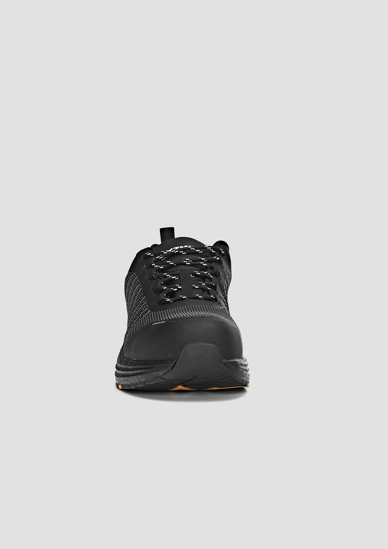 Front view – Black Reflective