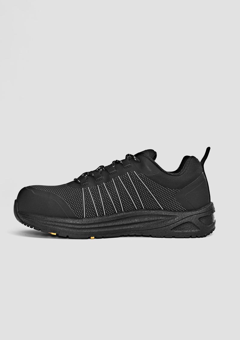 Inner side view – Black Reflective