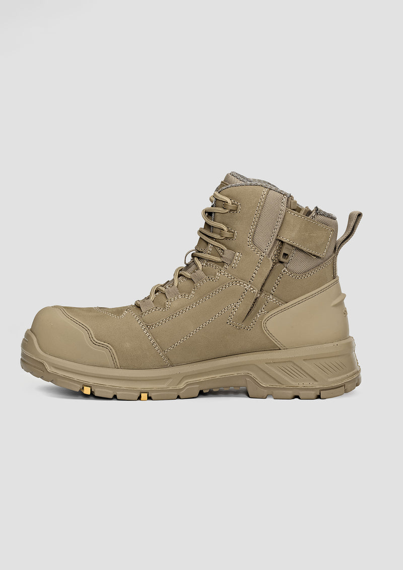 Inner side view – Stone Nubuck