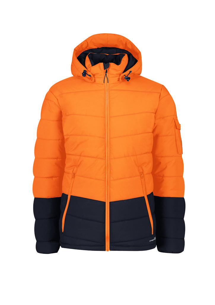 orange/navy