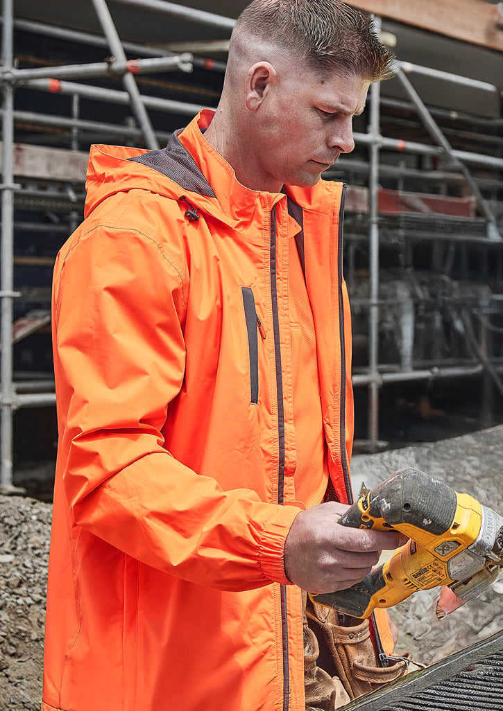 Syzmik Workwear ZJ260 Super Light Packable Rain Jacket Unisex 5