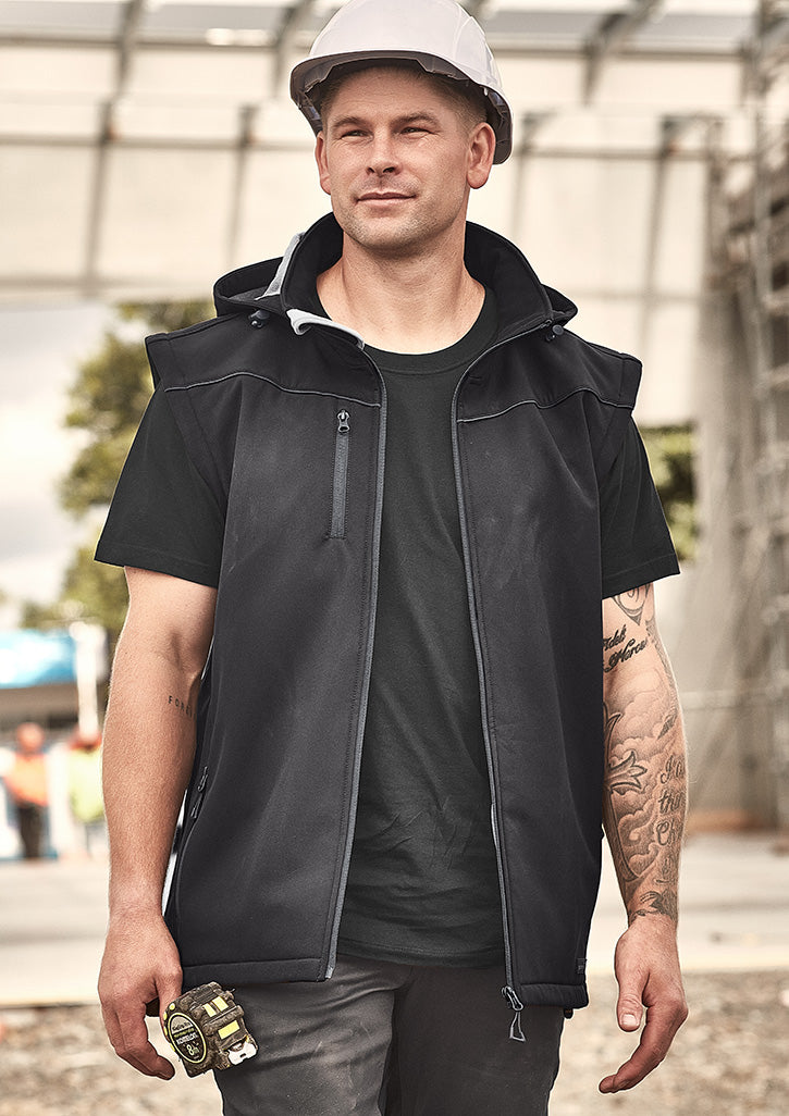 Syzmik Workwear ZJ263 Unisex Streetworx 2 In 1 Stretch Softshell Jacket 2