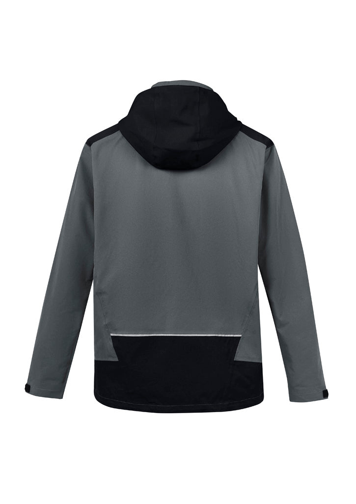 Syzmik Workwear ZJ310 Streetworx Stretch Waterproof Jacket Mens rear